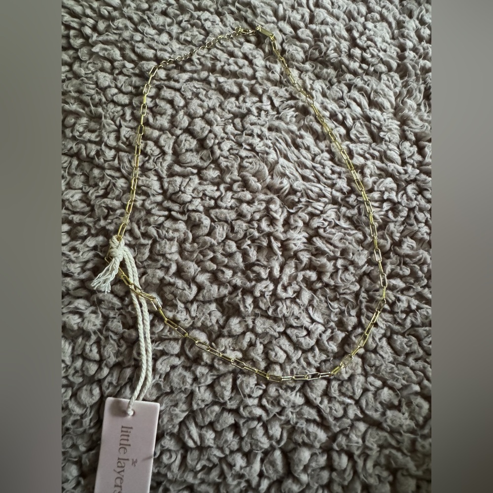 Little Words Project Little Layers 14k Gold Vermeil Necklace